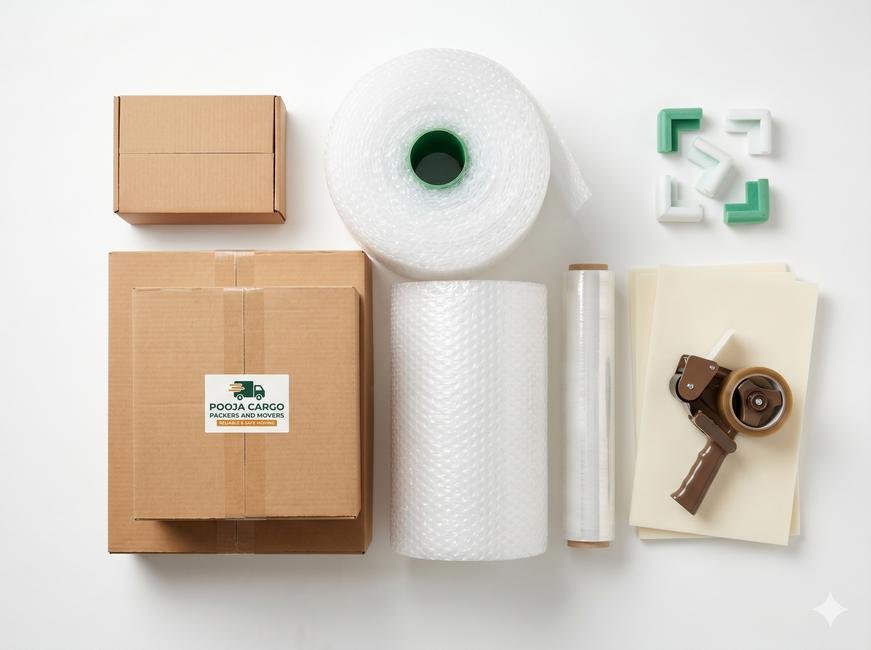 Pooja Cargo Packers and Movers Packing Services