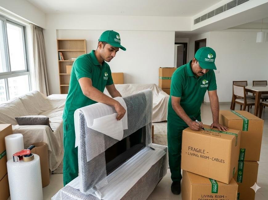 Pooja Cargo Packers and Movers professional team