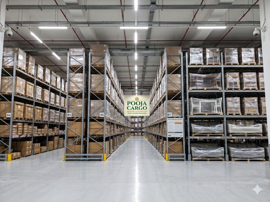 Pooja Cargo Packers and Movers Warehouse Storage